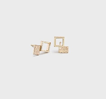 Himmeli earrings Guld 14K