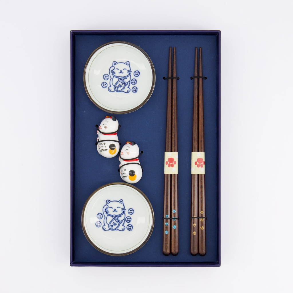 Tokyo Lucky Cat Presentset  6-delar - 2