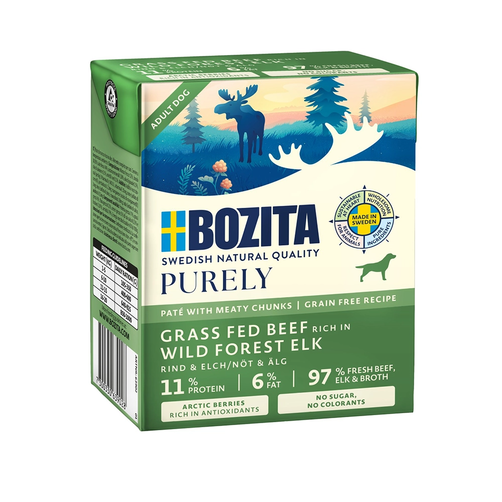 Bozita Purely Pâté, Moose and Beef Flavor
