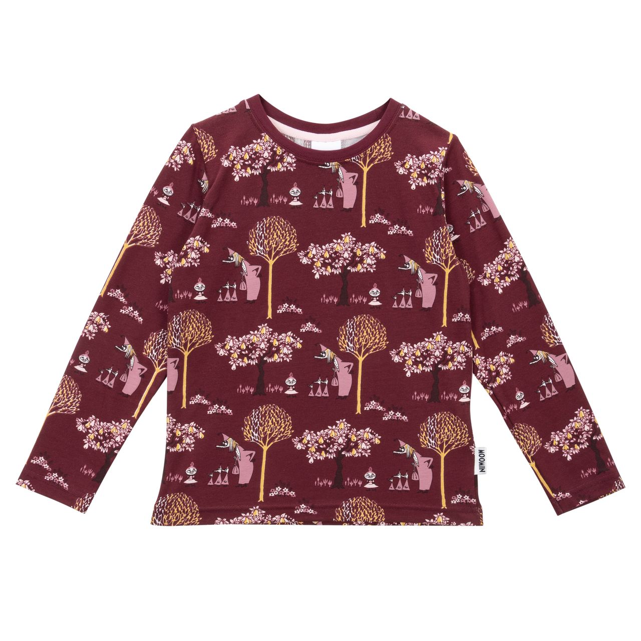 Moomin Kids' Sweatshirt - Filifjonkan Burgundy