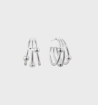 Kehät earrings small silver