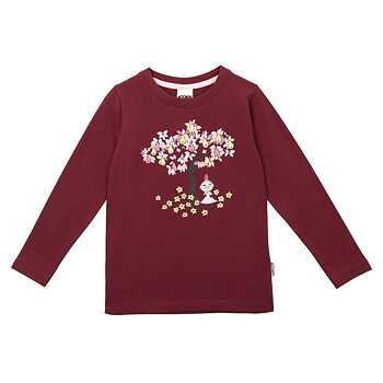 Moomin Kids' Sweatshirt - Gold Bow  Burgundy