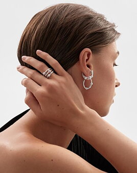 Circle of Light Ring Silver