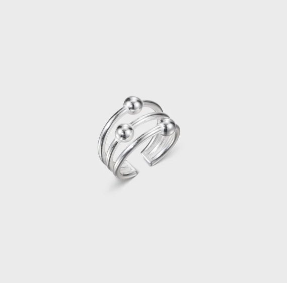 Circle of Light Ring Silver
