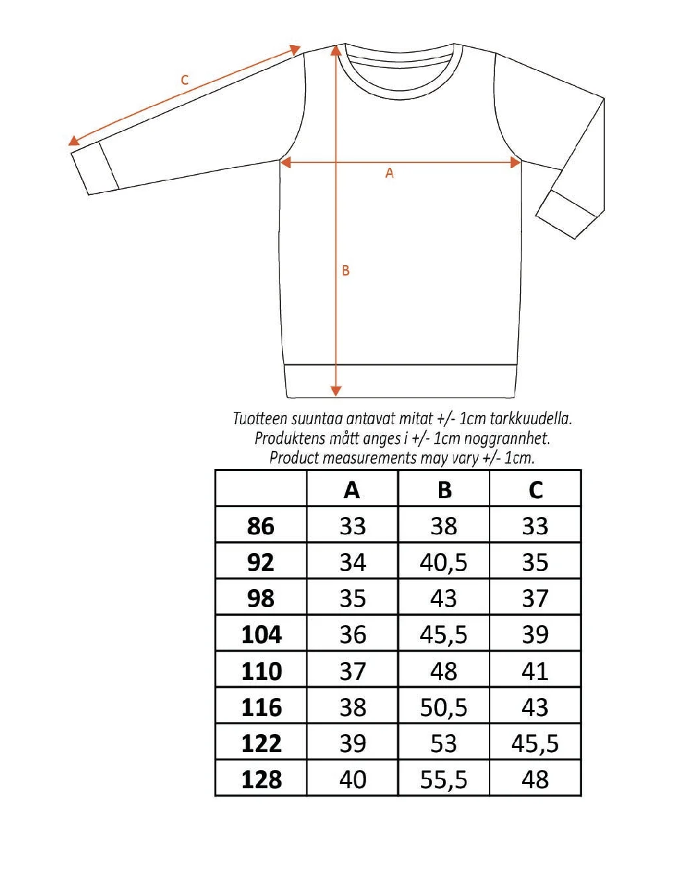 Moomin Kids' College Sweatshirt - Playful Pink - 4