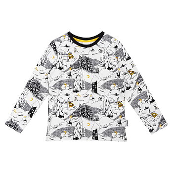 Moomin Kids' Sweatshirt - Polar Bear White