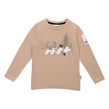 Moomin Kids' Sweatshirt - The Wanderers, Beige