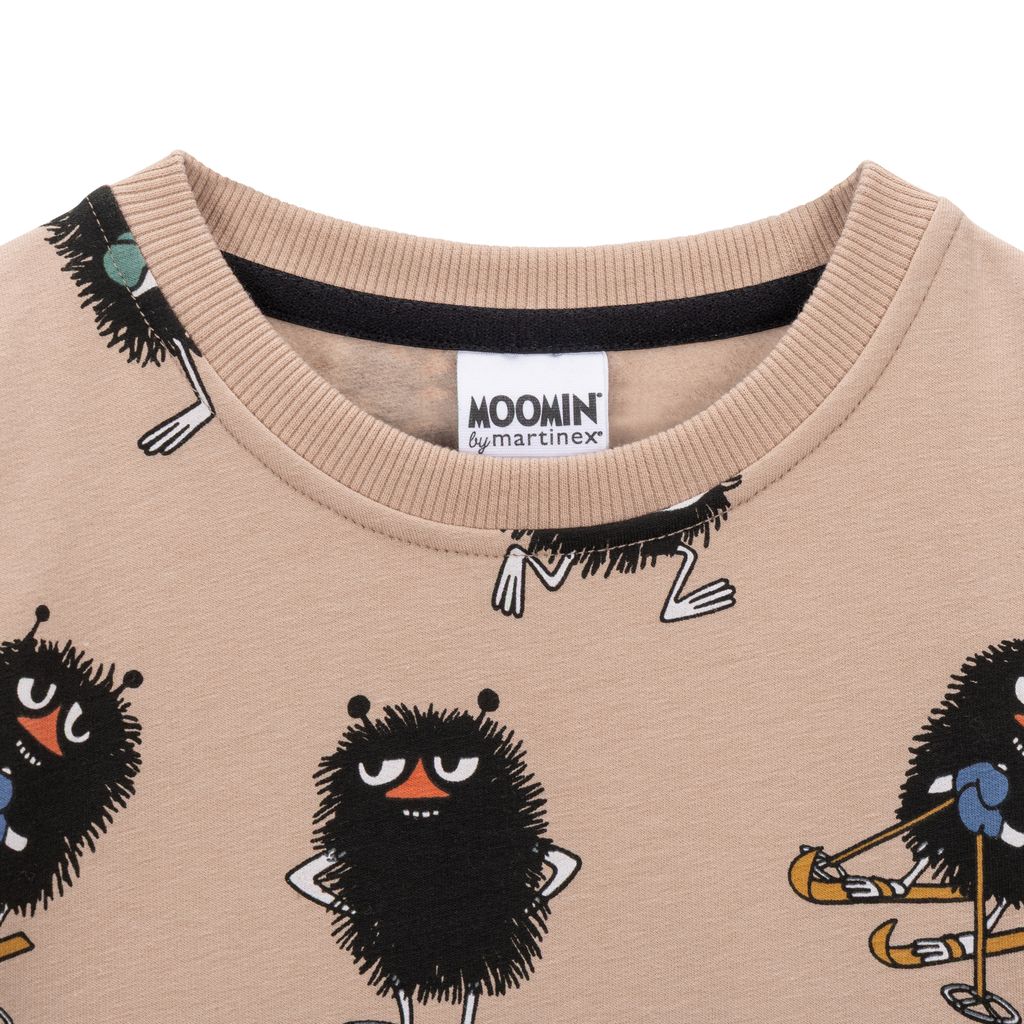 Moomin Kids College Sweatshirt - Stinky Beige - 2