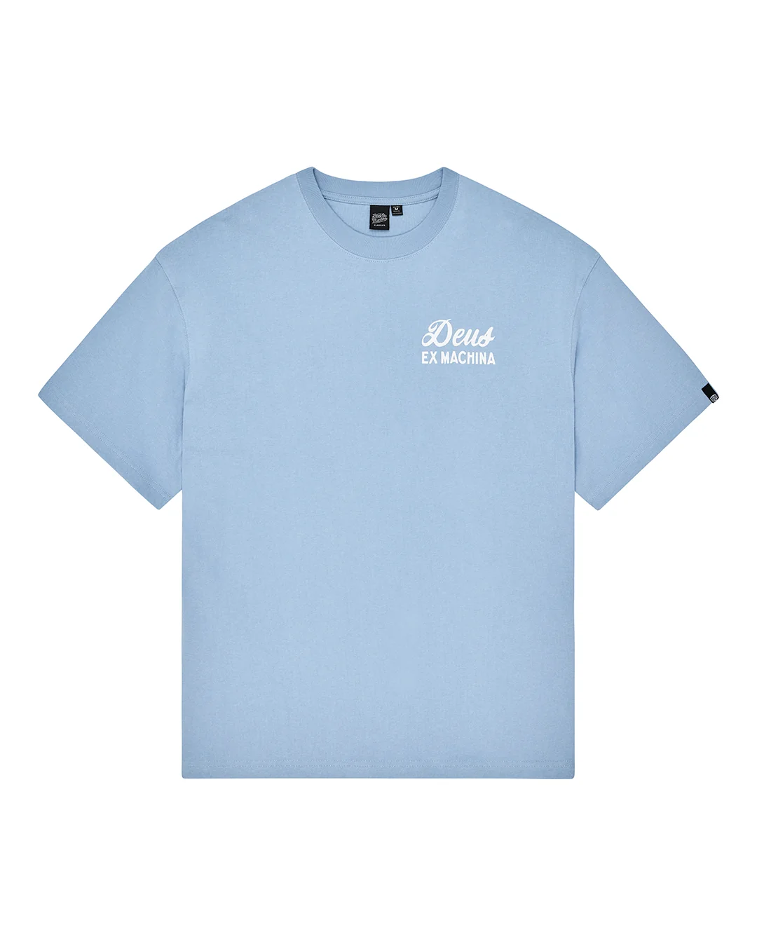 Deus t-shirt Venice sign glacier blue