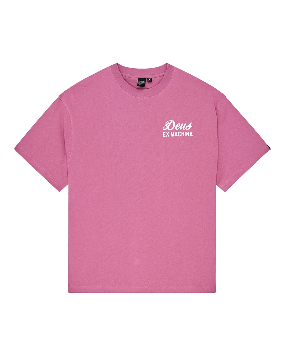 Deus t-shirt Canggu sign Red violet