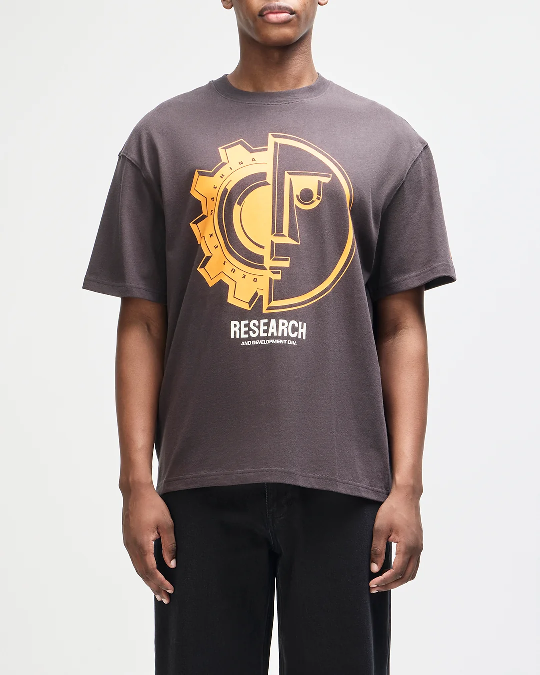 Deus t-shirt Utility Os antrhtacite grey