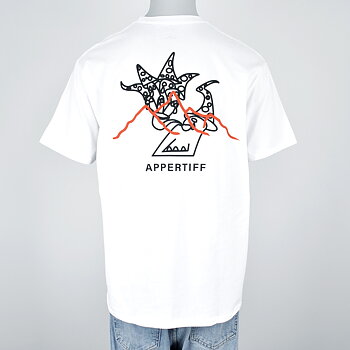 Appertiff - Bakkå Horizon T-shirt White/Black