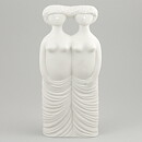 Stig Lindberg (Parian 1977) Matte White Tvillingarna Sculpture 24 cm (4) 