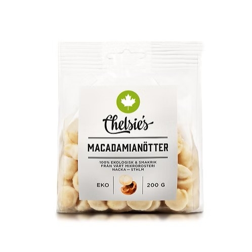 Chelsie's Macadamianötter EKO, 200 g