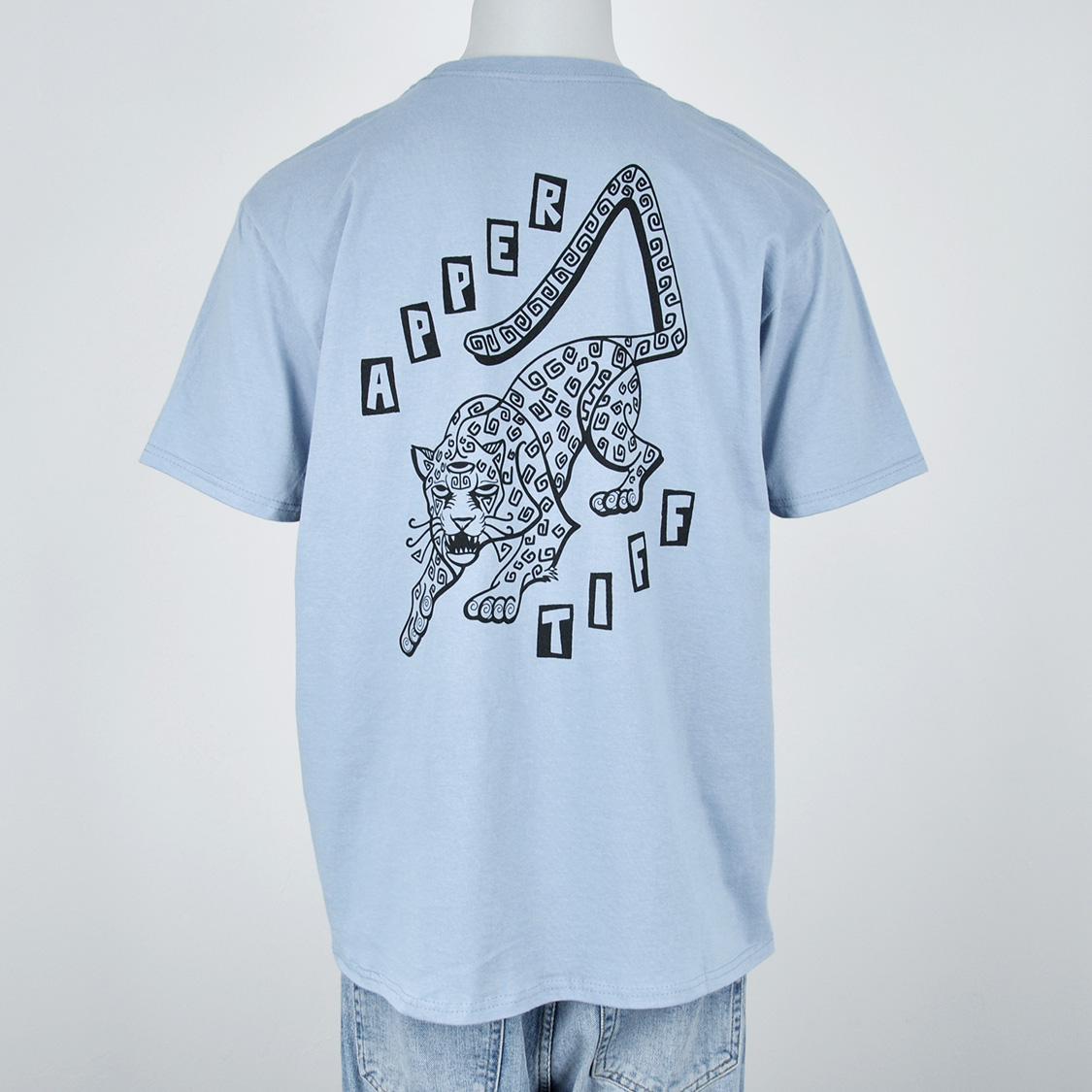 Appertiff - OB Panther T-shirt Dusky Blue