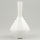 Carl-Harry Stålhane (1956) White Vase with Rhomboid Base 16 cm