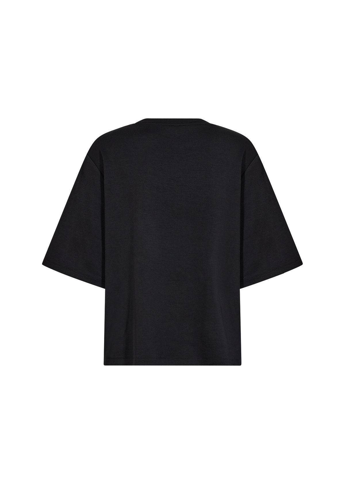 SC-BANU 345 T-shirt Svart Top med Paljettapplikation - 5