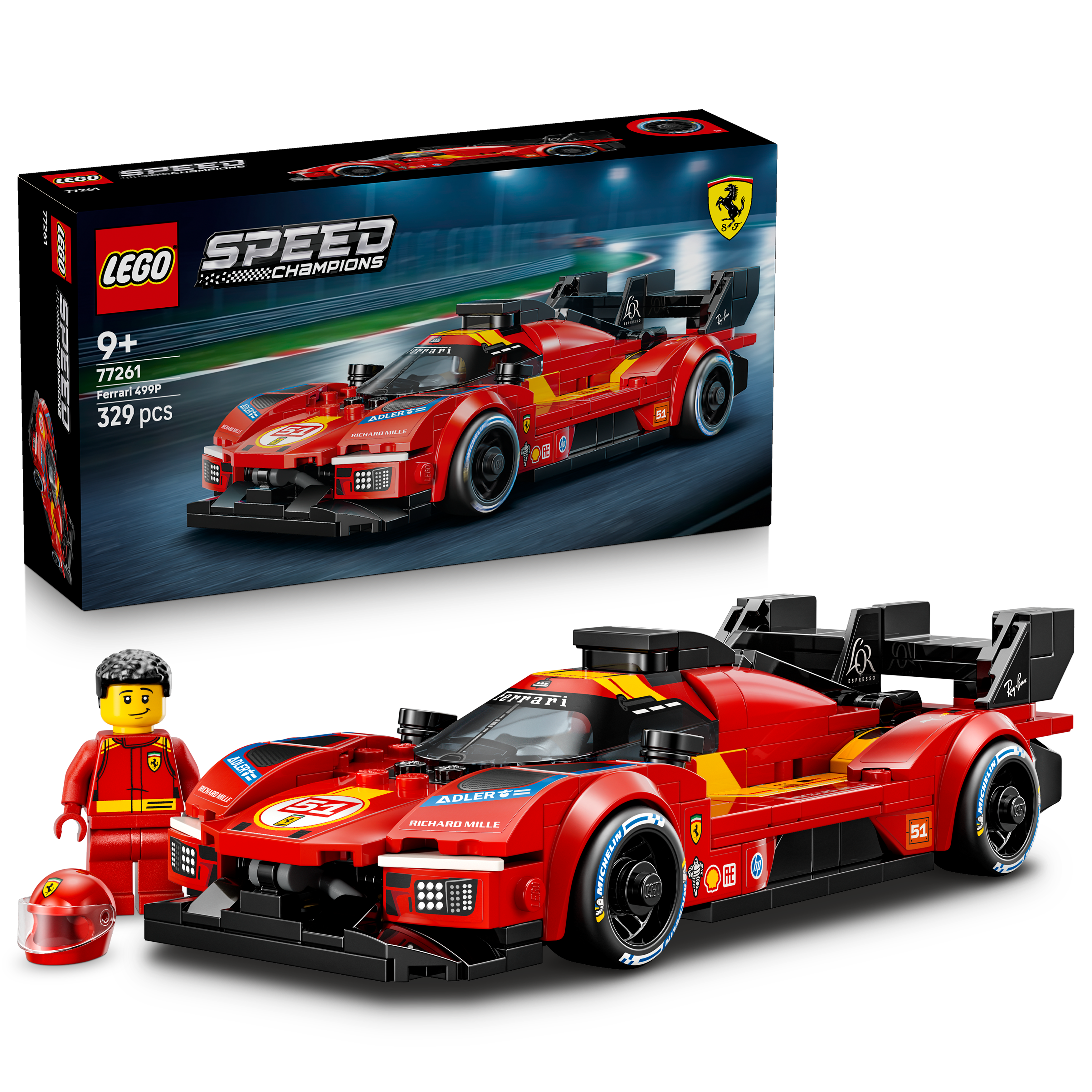 LEGO® 77261 Speed Champions Ferrari 499P