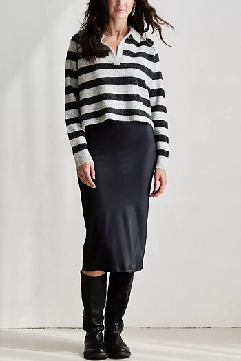 Penn & Ink NY  - Skirt Black