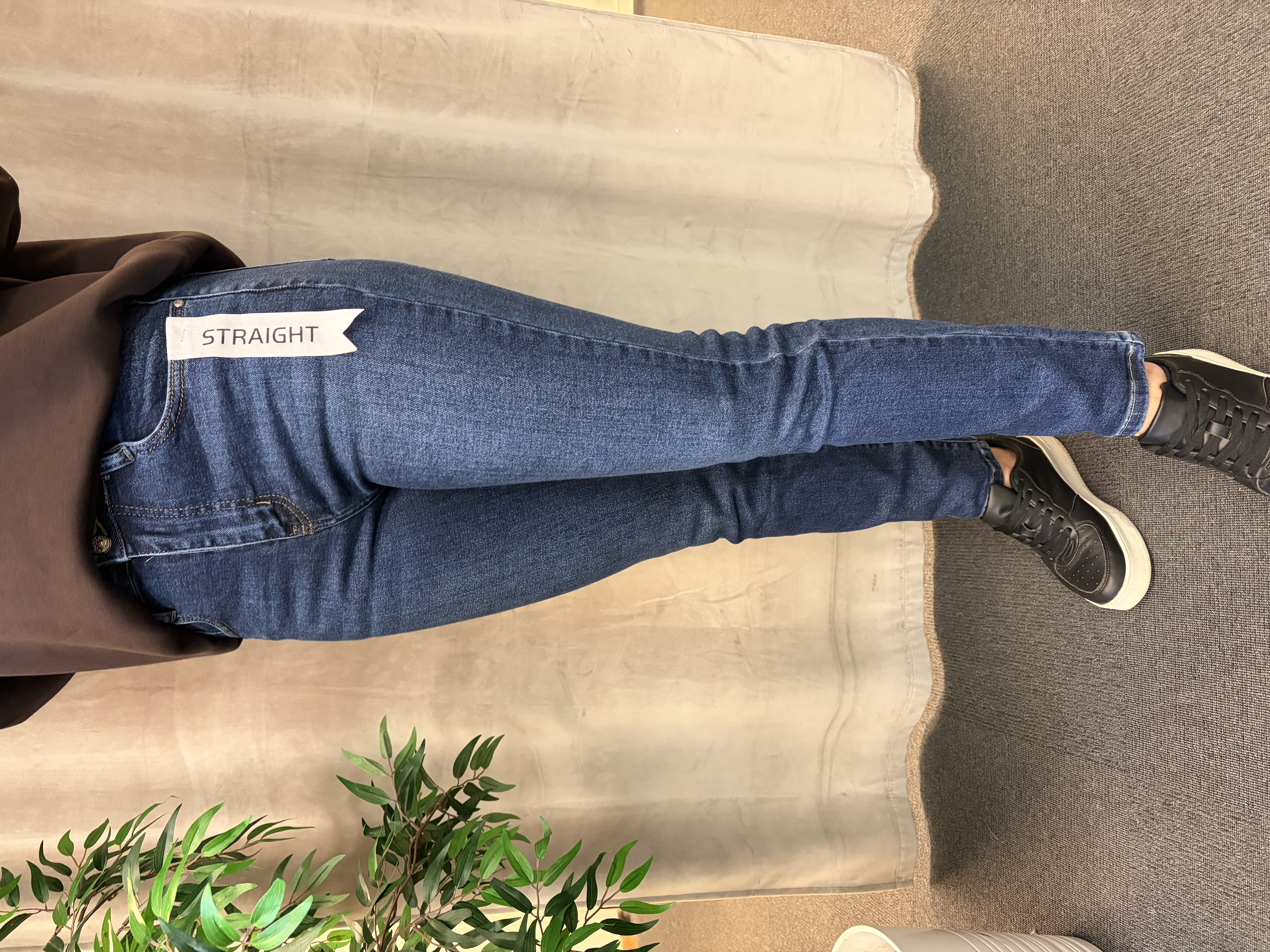Chica London - Jeans Raka Ben Med Blå