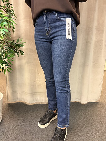 Chica London - Jeans Raka Ben Med Blå
