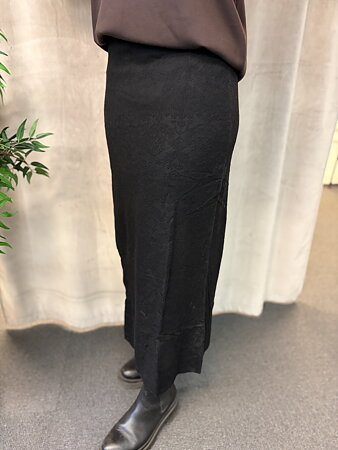 PF - Tunnstickad Kjol Svart