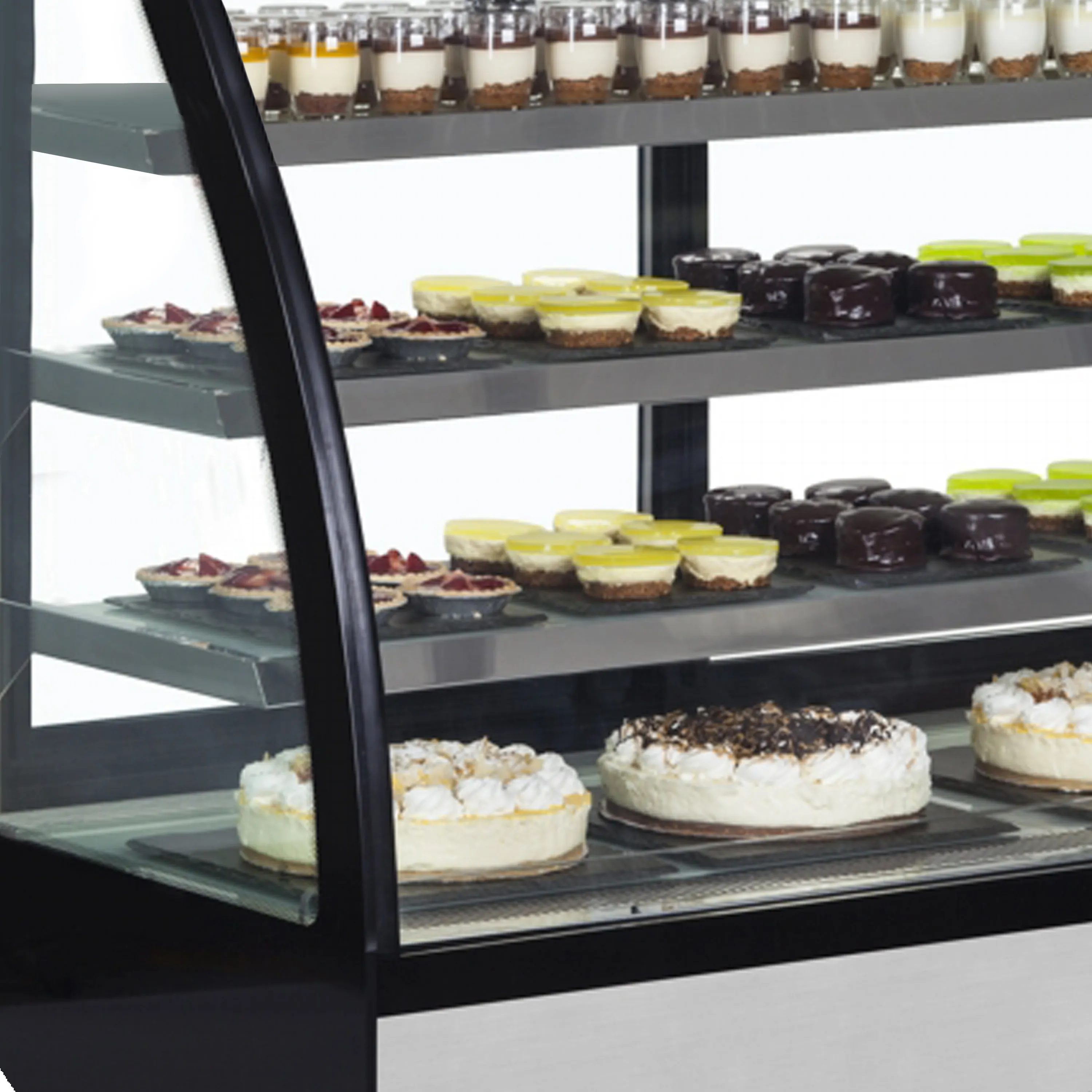 Kyldisplay LPD900C Tefcold, svart/rostfri - 4