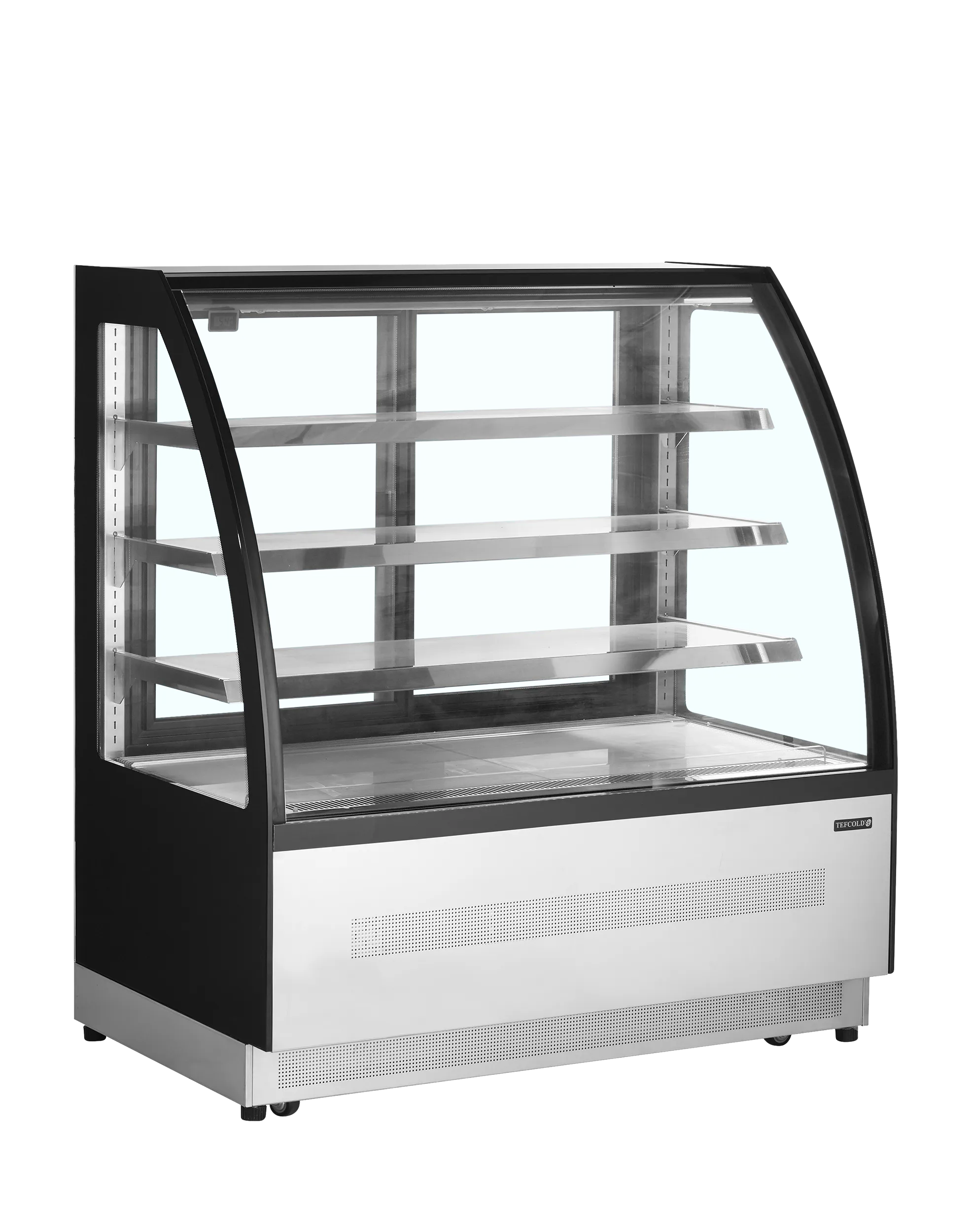 Kyldisplay LPD1200C Tefcold, svart/rostfri