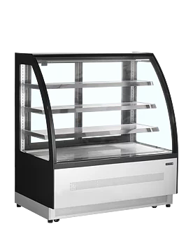Kyldisplay LPD1200C Tefcold, svart/rostfri