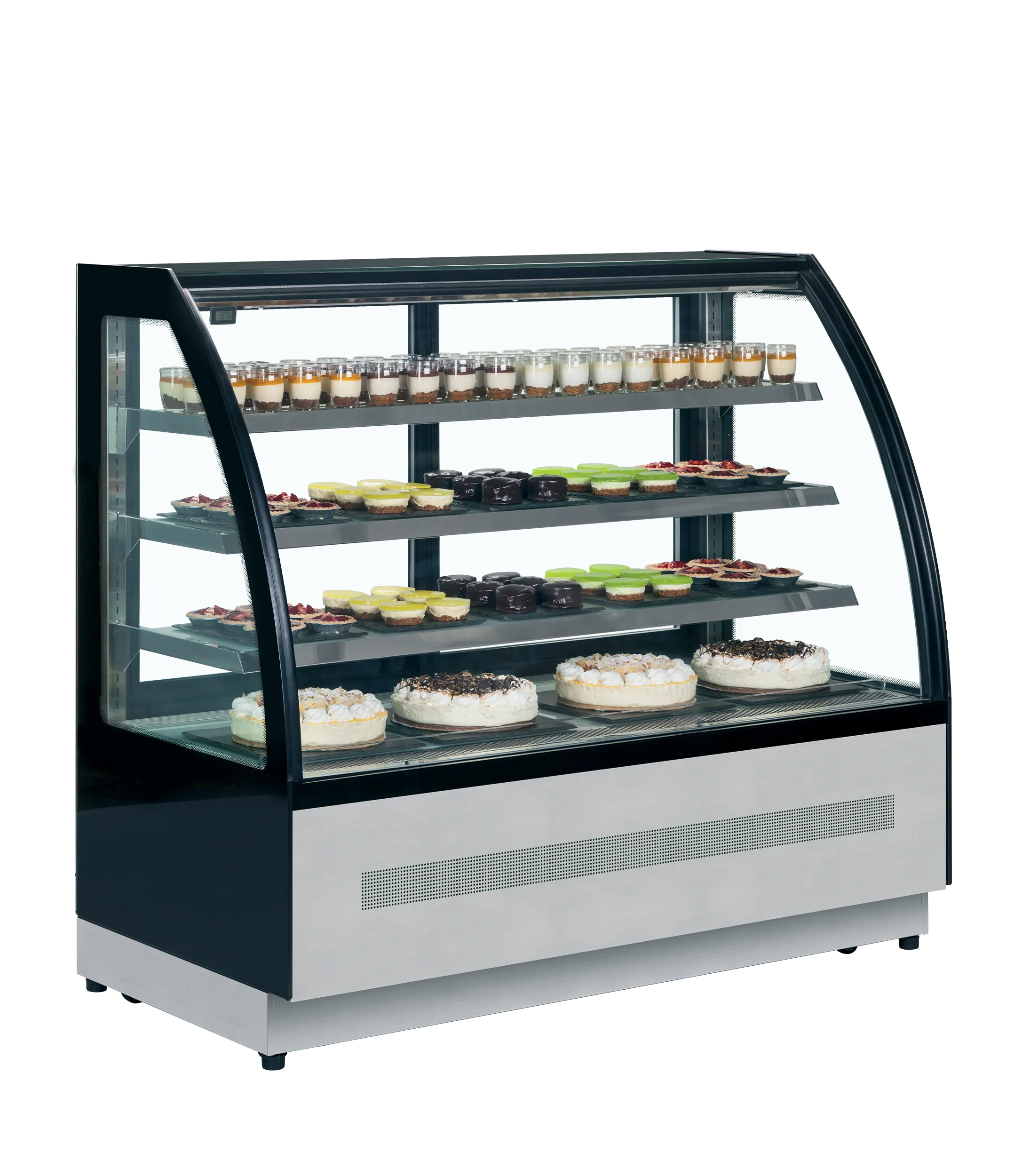 Kyldisplay LPD1500C Tefcold, svart/rostfri - 4