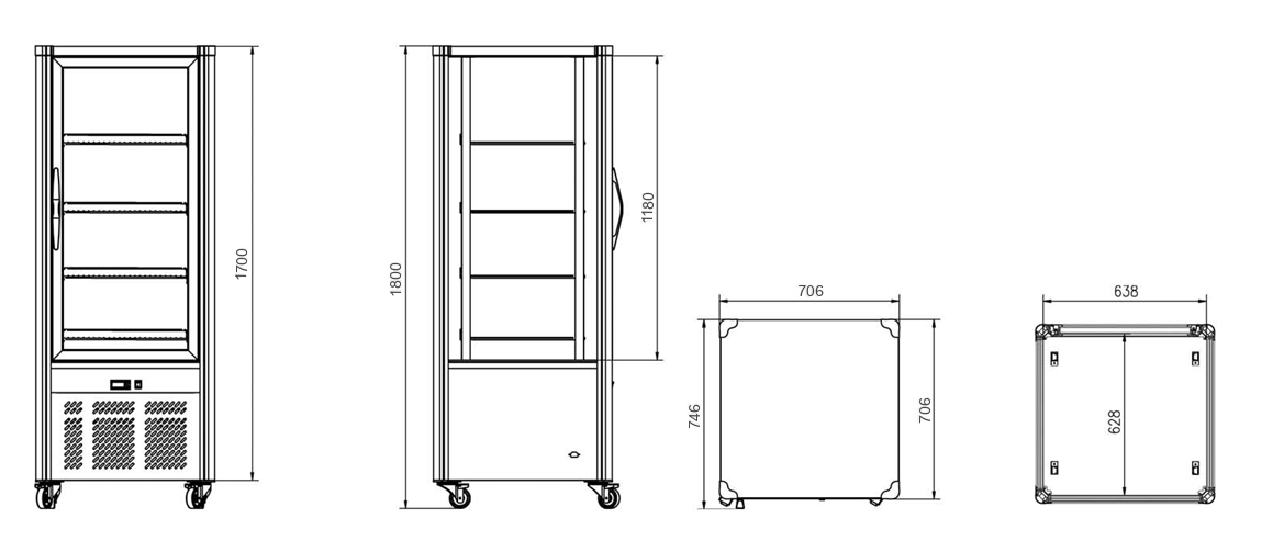 Kyldisplay UPD200 Tefcold - 4