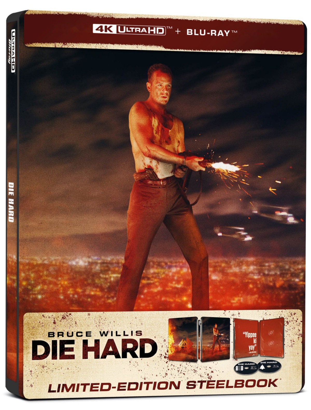 Die Hard (Limited Edition Steelbook) (4K Ultra HD + Blu-ray)
