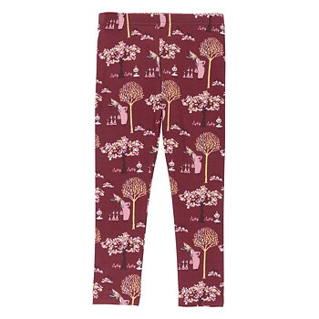 Mumin Barn Leggings - Filifjonkan Burgundy