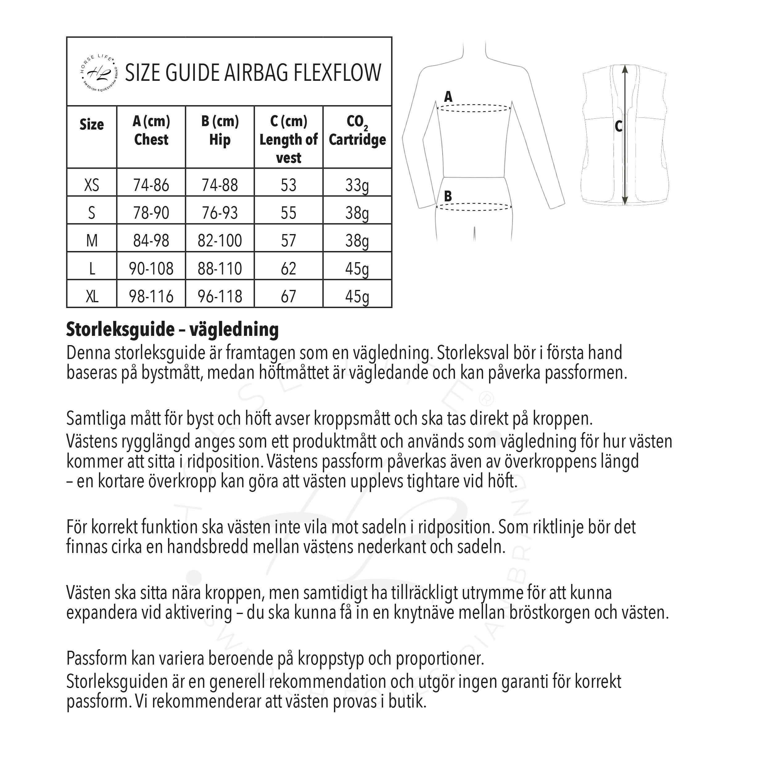 Airbag vest Horse Life Flexflow - 20