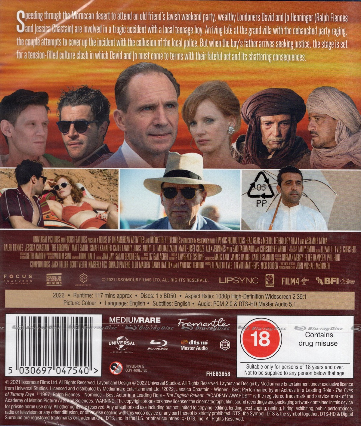 The Forgiven (ej svensk text) (Blu-ray) - 2