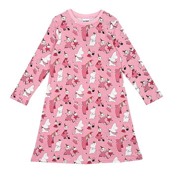 Mumin Barn Nattlinne - Pärllek Rosa