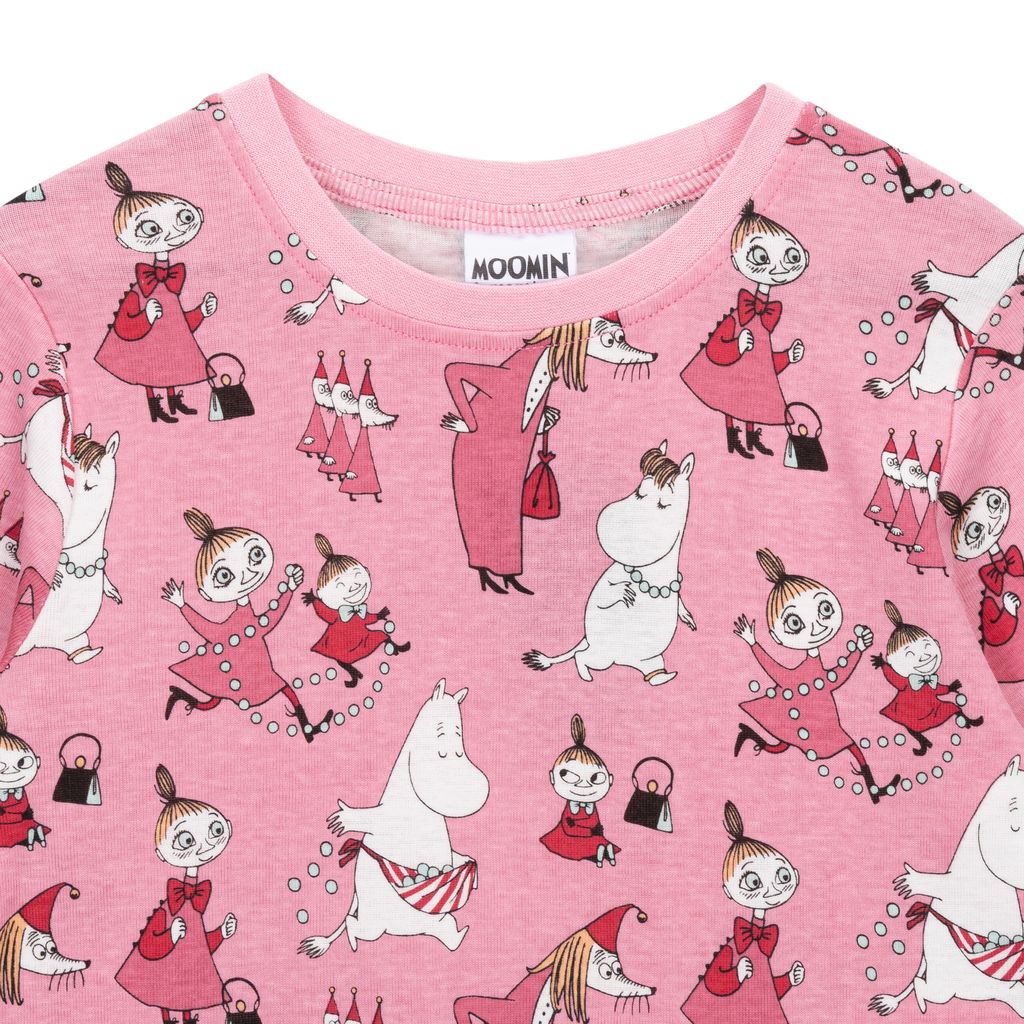 Mumin Barn Nattlinne - Pärllek Rosa - 3