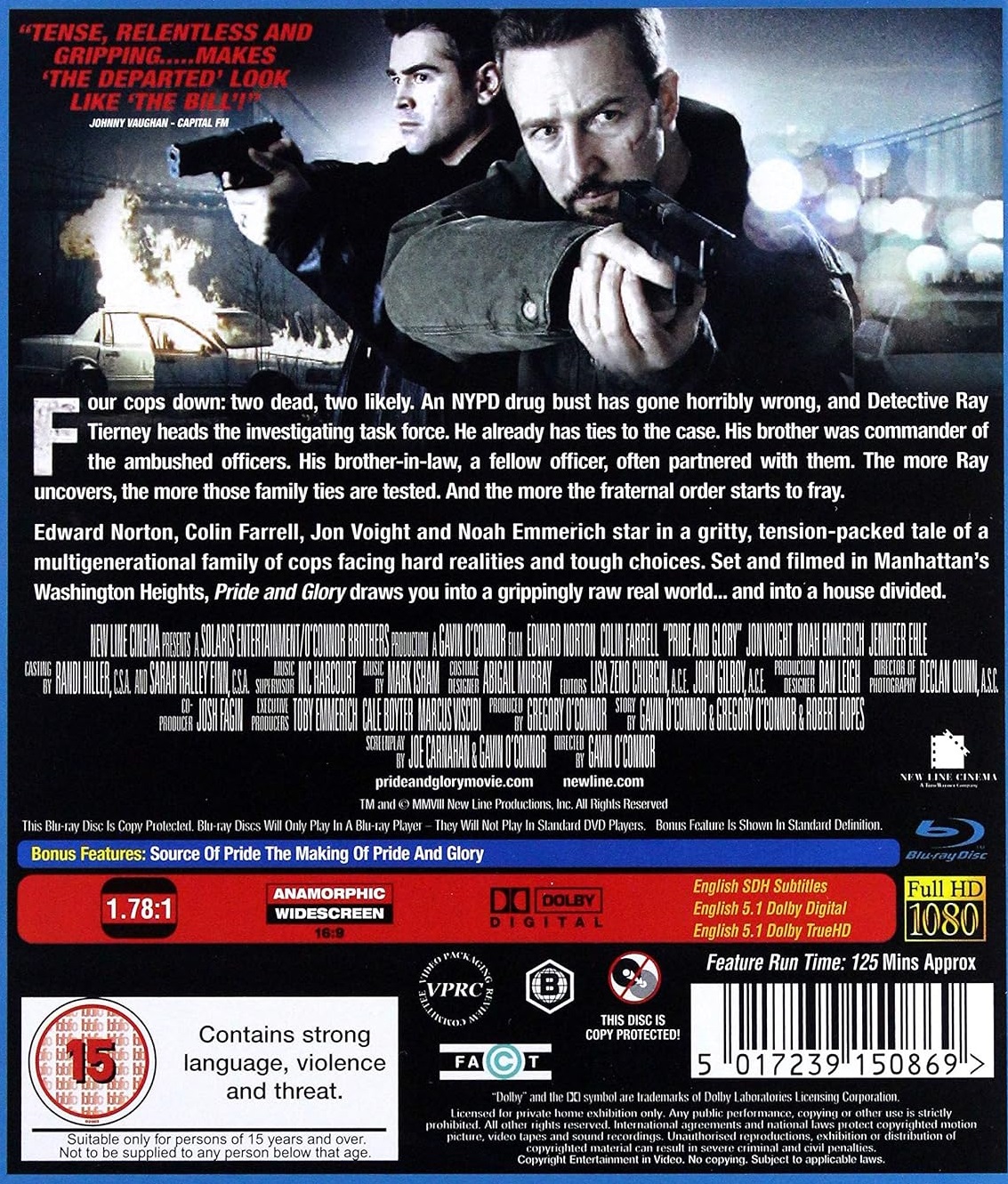 Pride And Glory (ej svensk text) (Blu-ray) - 2