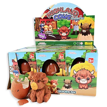 Dinosaurieägg Highland Cow