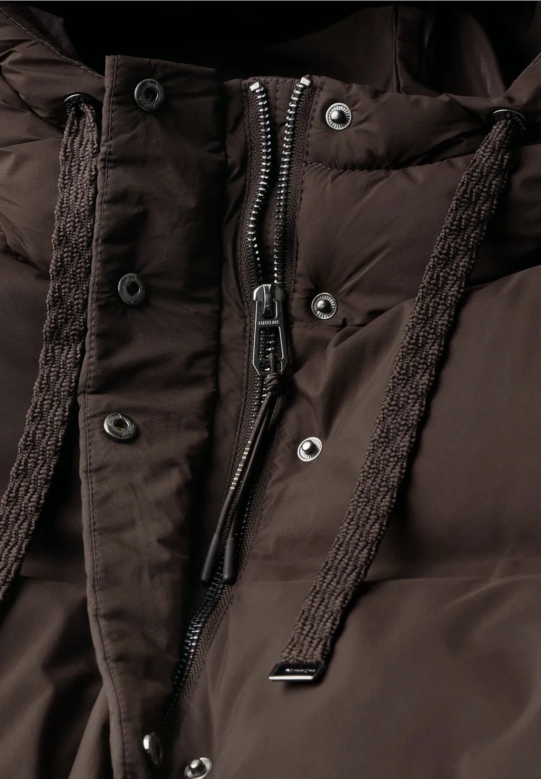 LTD QR Long Padded Jacket w Glue - Street One - 5