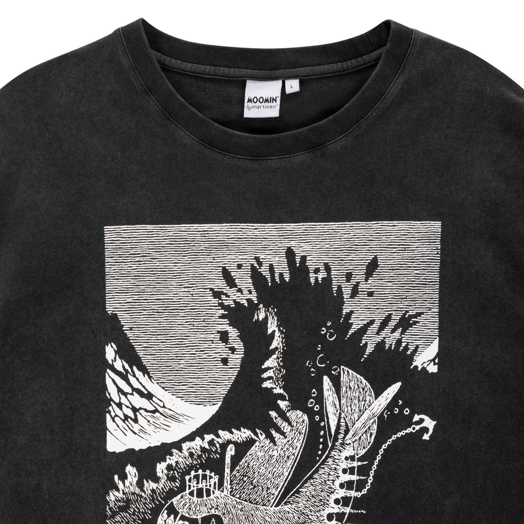 Mumin Vuxen T-shirt - Resa Svart - 6
