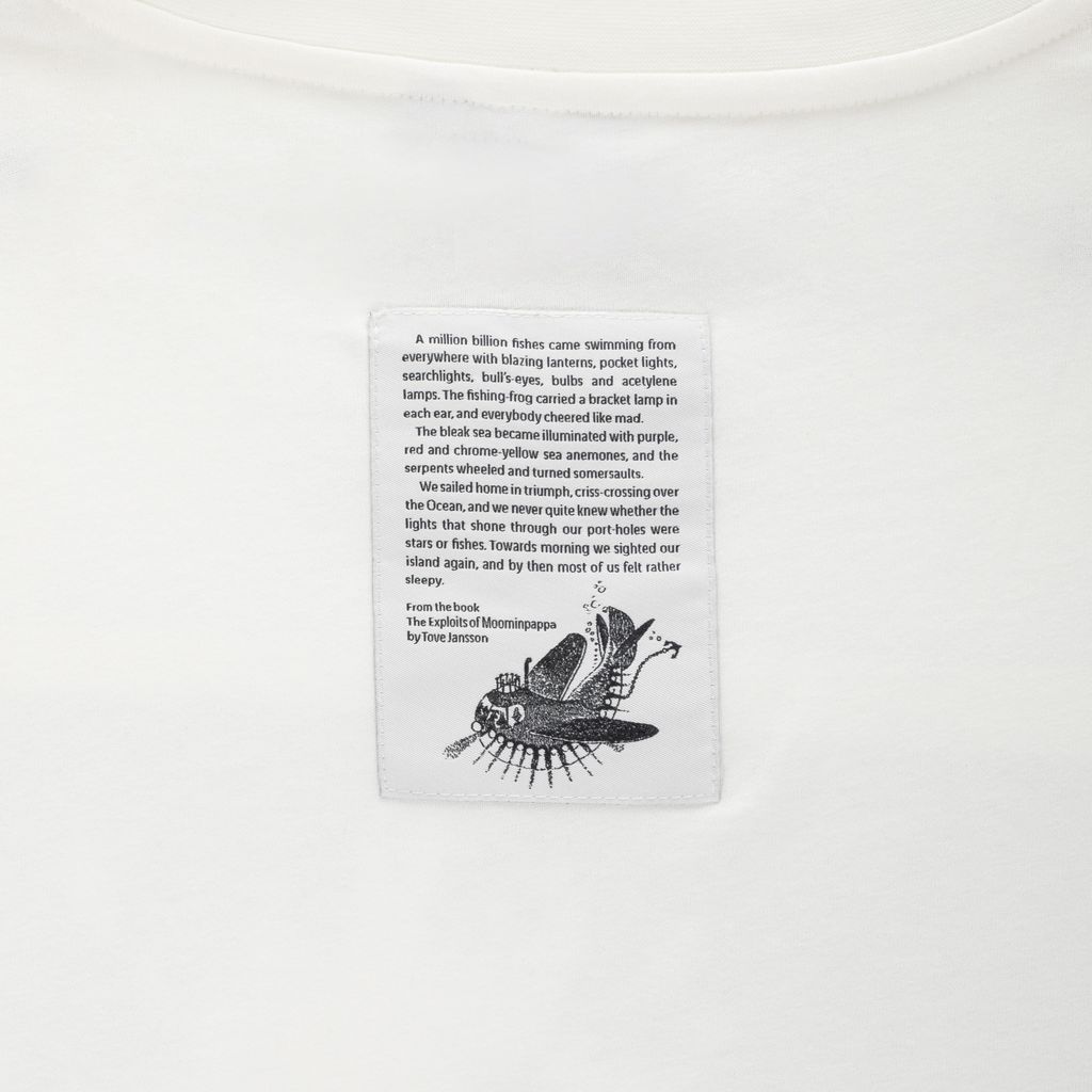 Moomin Adult T-shirt - Travel Natural White - 2