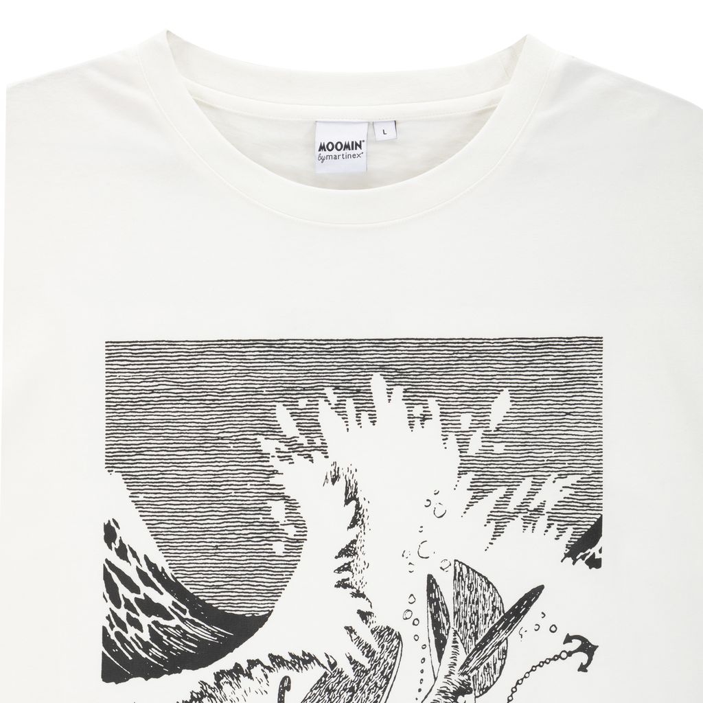 Moomin Adult T-shirt - Travel Natural White - 5