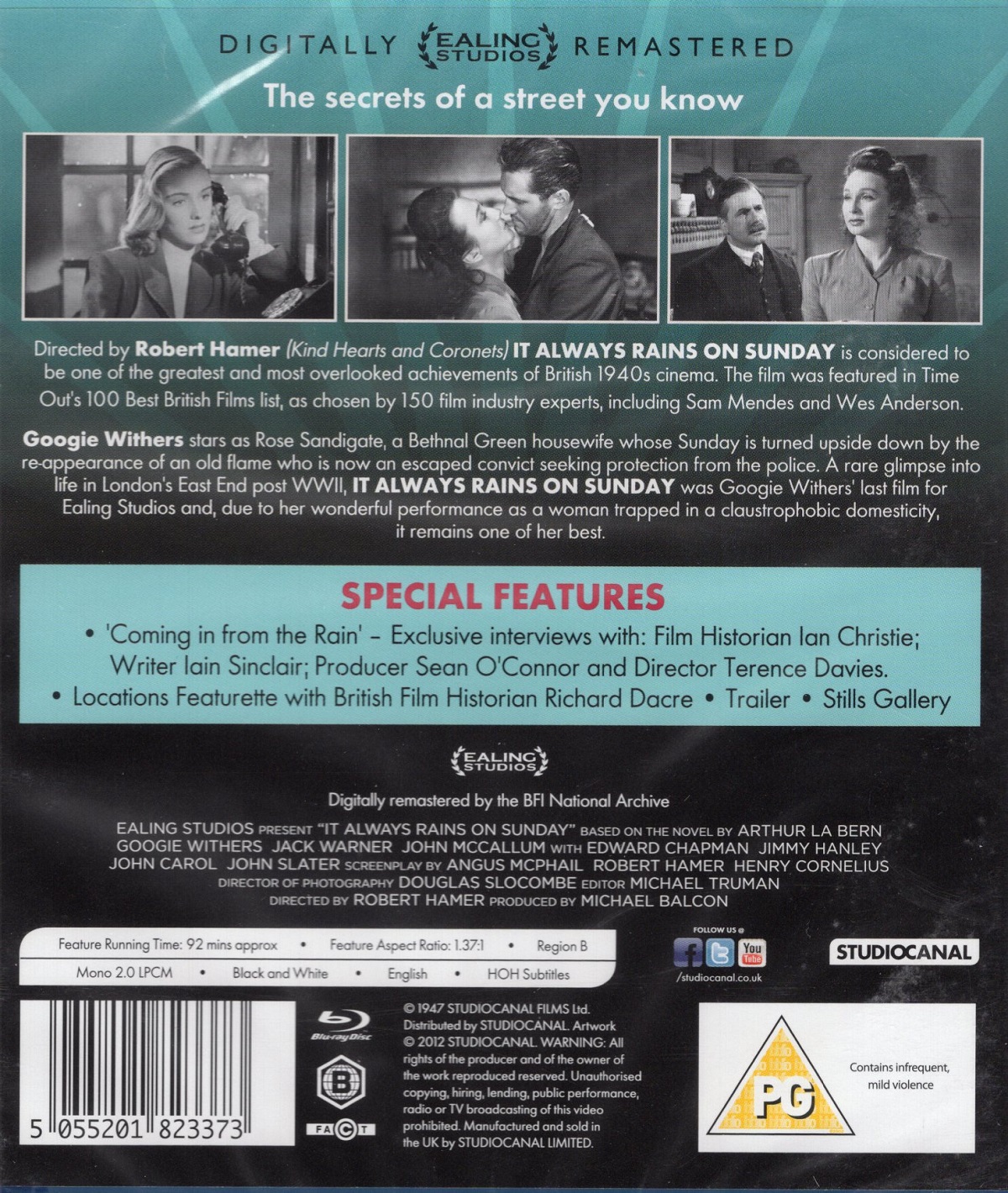 It Always Rains On Sunday (ej svensk text) (Blu-ray) - 2