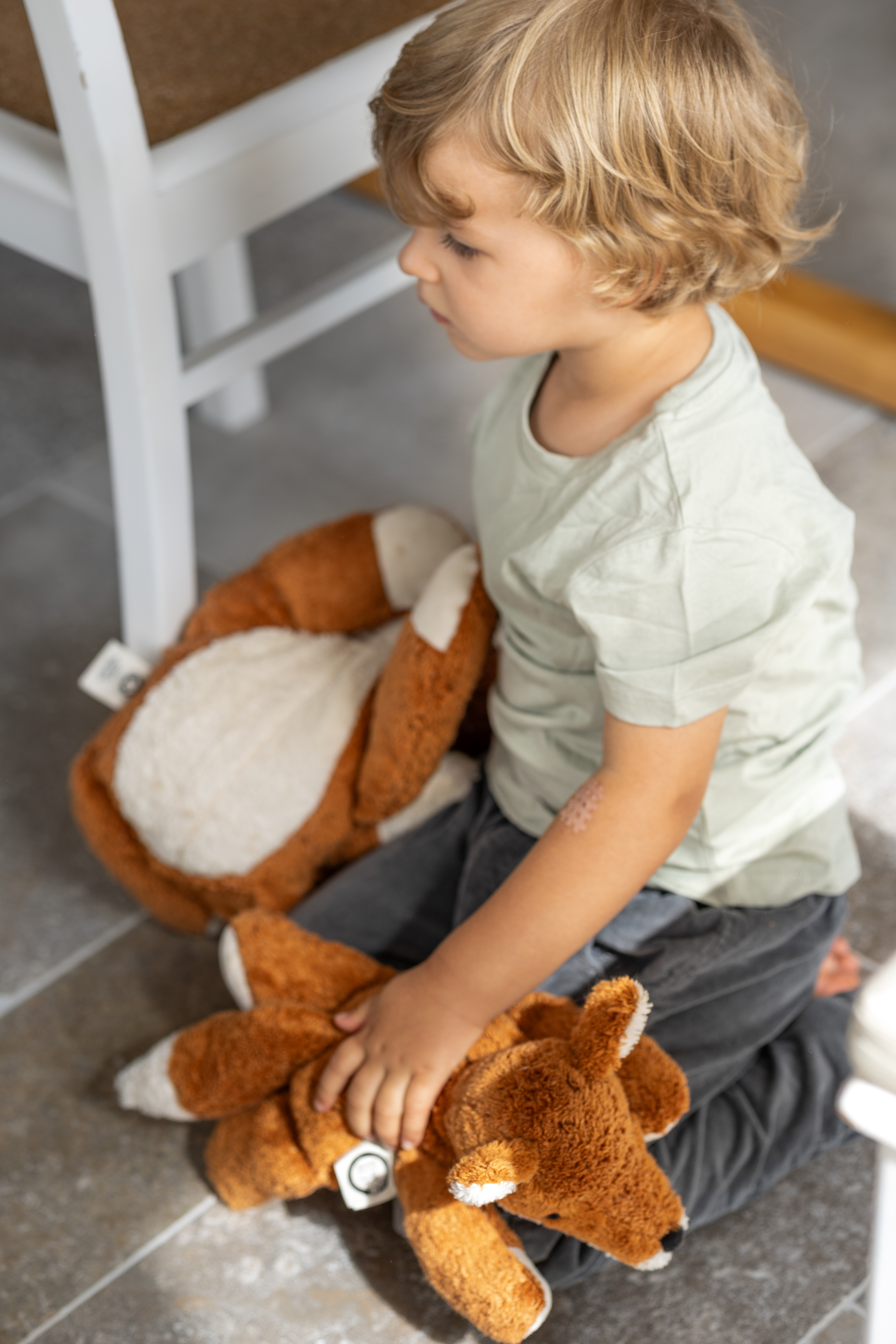 Senger Naturwelt Räv Gosedjur med Värmekudde Forest Collection Cuddly - 2