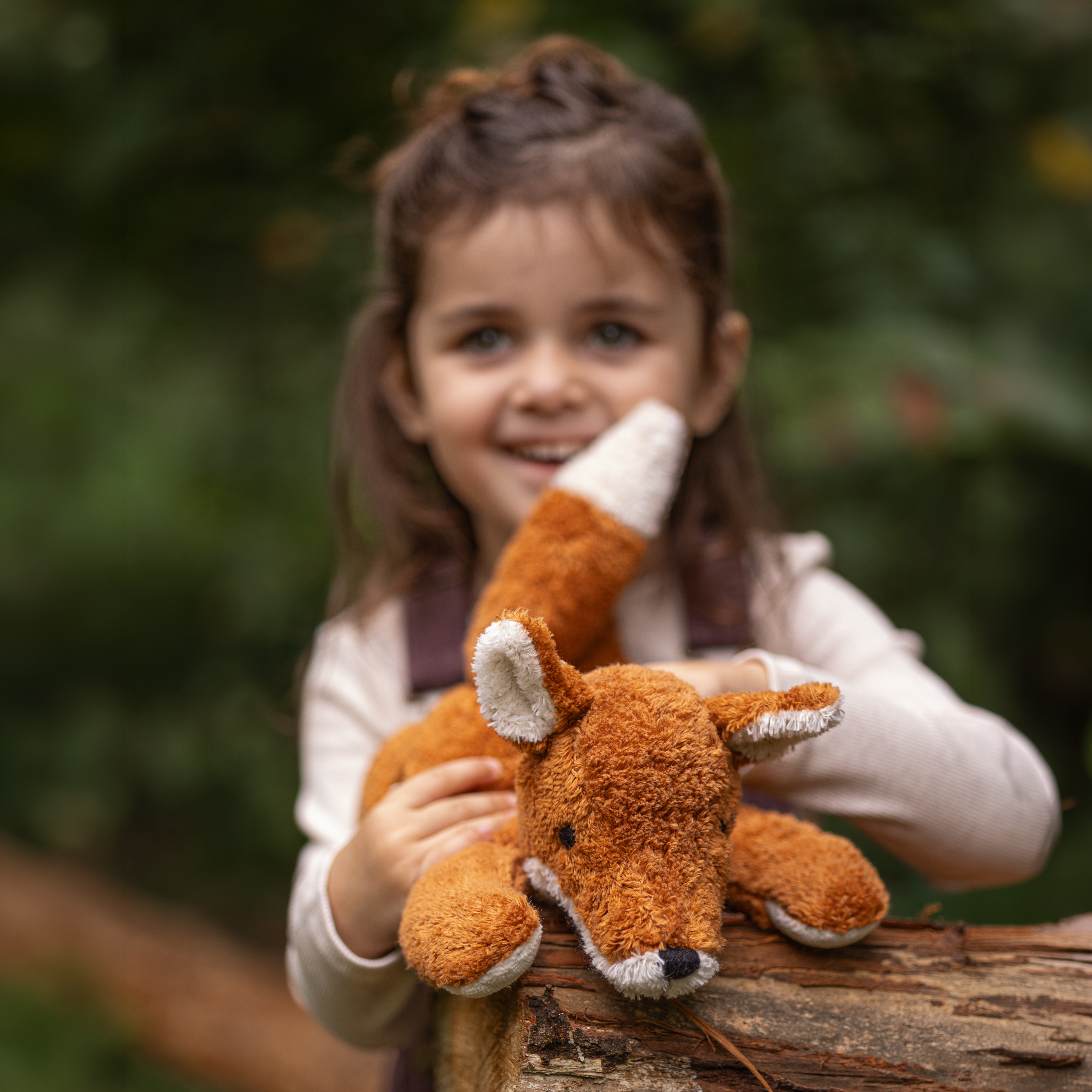 Senger Naturwelt Räv Gosedjur med Värmekudde Forest Collection Cuddly - 6