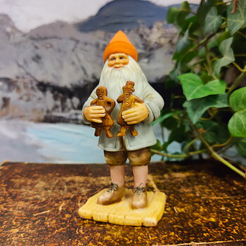 Jenny Nyström Tomte med pepparkakor
