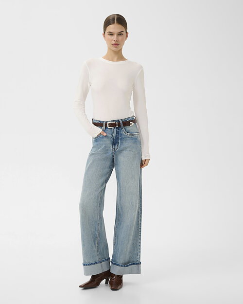 Bastopp Mida lång ärm offwhite - 3