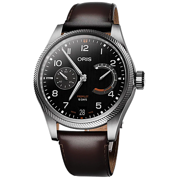 Oris ProPilot Caliber 111 svart, läder 01 111 7808 4164-07 6 20 19LC