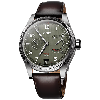 Oris ProPilot Caliber 111 grön, läder 01 111 7808 4167-07 6 20 19LC